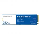 Диск SSD WD Blue SN570 M.2 2280 250 ГБ PCIe 3.0 NVMe x4, WDS250G3B0C
