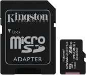 Вид Карта памяти Kingston Canvas Select Plus microSDXC UHS-I Class 3 256GB, SDCS2/256GB