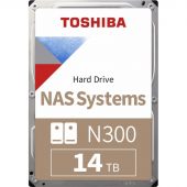 Диск HDD Toshiba N300 SATA III (6Gb/s) 3.5&quot; 14TB, HDWG21EUZSVA