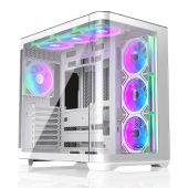 Корпус RAIJINTEK ATREUS BT7 Midi Tower Без БП белый, 0R20B00256