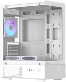 Корпус Formula Crystal Z1CM v2 Mini Tower Без БП белый, CRYSTAL Z1CM WHITE V2