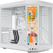 Корпус HYTE Y70 Touch Infinite Midi Tower Без БП белый, CS-HYTE-Y70TTI-WW