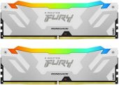 Комплект памяти Kingston FURY Renegade RGB White XMP 2х16 ГБ DIMM DDR5 6800 МГц, KF568C36RWAK2-32
