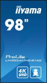 Панель Iiyama LH9854UHS-B1AG 98&quot; IPS чёрный, LH9854UHS-B1AG