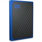 Фото Внешний диск SSD WD My Passport Go 1 ТБ Mini USB 3.0 чёрно-синий, WDBMCG0010BBT-WESN