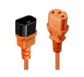 Кабель питания Filum IEC 320 C13 -> IEC 320 C14 10A 0.5 м, FL-PC-C13/C14-C1-0.5-OR