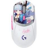 Фото Мышь Logitech G309 LIGHTSPEED Ayaka Special Edition Беспроводная белый, 910-007479