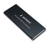 Фото Внешний корпус для SSD Gembird EEM2-SATA-1 1.8" чёрный, EEM2-SATA-1
