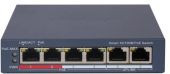 Коммутатор HIKVISION 3E1106P-EI 4-PoE Smart 6-ports, DS-3E1106P-EI