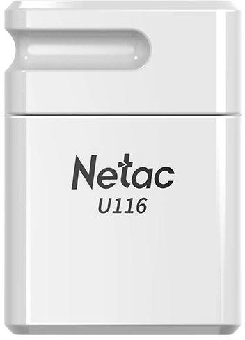 USB накопитель Netac U116 USB Type A (USB 3.2 Gen 1) 64 ГБ, NT03U116N-064G-32WH