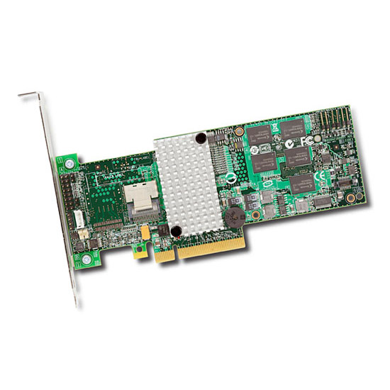 Картинка - 1 RAID-контроллер Broadcom MegaRAID SAS 9260-4i SAS-2 6 Гб/с LP KIT (LSI00201), L5-25121-29