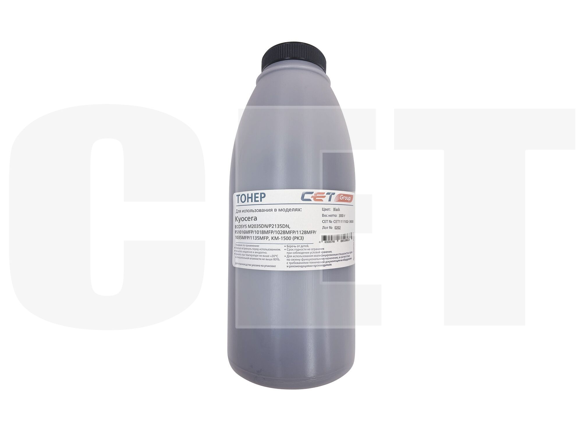 Фото Тонер CET PK3 Лазерный Черный, CET111102-300