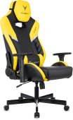 Фото Кресло для геймеров KNIGHT Thunder 5X чёрно-жёлтый, эко.кожа, KNIGHT THUNDER 5X Y