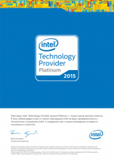 Intel Technology Provider Platinum 2015