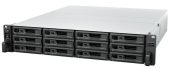 Сетевое хранилище NAS Synology RackStation RS2423RP+ II 12x3.5" Rack 2U чёрный, RS2423RP+ II
