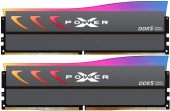Фото Комплект памяти SILICON POWER Xpower Storm 2х32 ГБ DIMM DDR5 6400 МГц, SP064GXLWU64AFDK