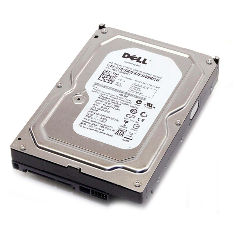 Картинка - 1 Диск HDD Dell PowerEdge SATA III (6Gb/s) 3.5&quot; 1TB, 400-AFXXT