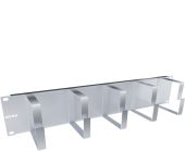 Фото Кабельный органайзер NTSS HORG Горизонтальный 2U, NTSS-HORG-2U-5(85)