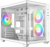 Корпус ID-Cooling View 500 Mini Tower Без БП белый, VIEW 500 ARGB WH