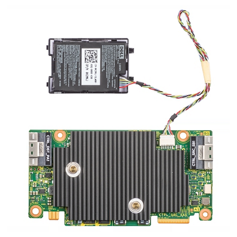 Картинка - 1 RAID-контроллер Dell PERC H755 front card SAS-3 12 Гб/с, 405-AAXO