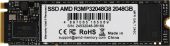 Диск SSD AMD Radeon M.2 2280 2 ТБ PCIe 3.0 x4, R3MP32048G8