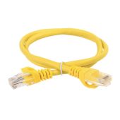 Патч-корд ITK UTP кат. 5e жёлтый 3 м, PC05-C5EUL-3M