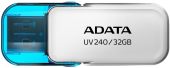 Вид USB накопитель ADATA UV240 USB 2.0 32 ГБ, AUV240-32G-RWH
