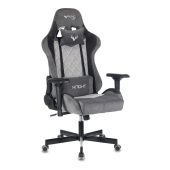 Кресло для геймеров ZOMBIE VIKING 7 KNIGHT Серый, текстиль/эко.кожа, VIKING 7 KNIGHT GR