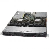 Вид Серверная платформа Supermicro SuperServer 6019U-TR4 4x3.5" Rack 1U, SYS-6019U-TR4