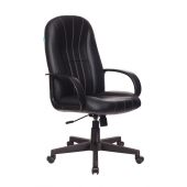 Кресло для руководителей БЮРОКРАТ T-898 Чёрный, эко.кожа, T-898/#B