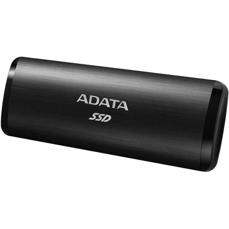 Картинка - 1 Внешний диск SSD ADATA SE760 256GB Mini USB 3.2 Чёрный, ASE760-256GU32G2-CBK
