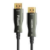 Видео кабель Filum HDMI (M) -> HDMI (M) 80 м, FL-AOC-HDMI2.0-80M