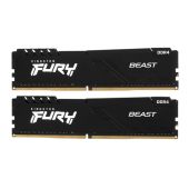 Фото Комплект памяти Kingston FURY Beast Black (Select Regions ONLY) 2х8 ГБ DIMM DDR4 3200 МГц, KF432C16B