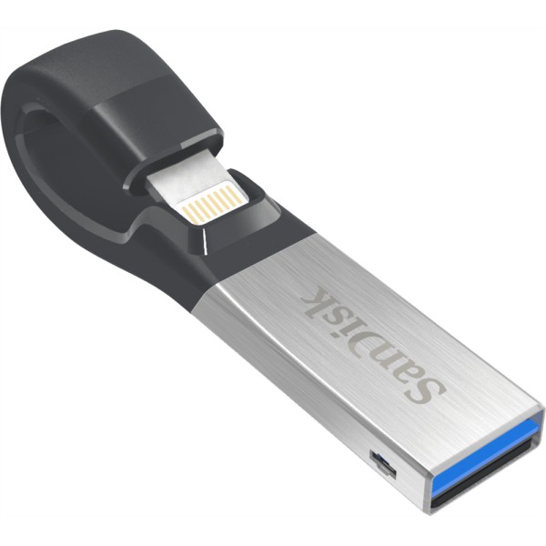 Картинка - 1 USB накопитель SanDisk iXPAND USB 3.0 64GB, SDIX30N-064G-GN6NN