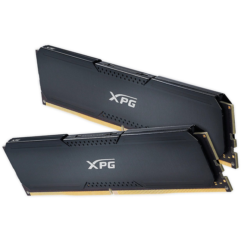 Картинка - 1 Комплект памяти ADATA XPG GAMMIX D20 Tungsten Grey 32GB DIMM DDR4 3200MHz (2х16GB), AX4U320016G16A-D