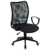 Кресло для операторов БЮРОКРАТ CH-599AXSN Чёрный, сетка/ткань, CH-599AXSN/TW-11