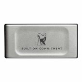 Внешний диск SSD Kingston XS2000 BOC 4 ТБ Mini USB Type C серебристый, SXS2000/4000GA