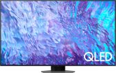 Вид Телевизор Samsung QE75Q80CAUX 75" 3840x2160 (4K) серебристый, QE75Q80CAUXCE