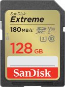 Вид Карта памяти SanDisk Extreme SDXC UHS-I Class 1 C10 128GB, SDSDXVA-128G-GNCIN