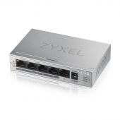 Photo Коммутатор ZyXEL GS1005HP 4-PoE Неуправляемый 5-ports, GS1005HP-EU0101F