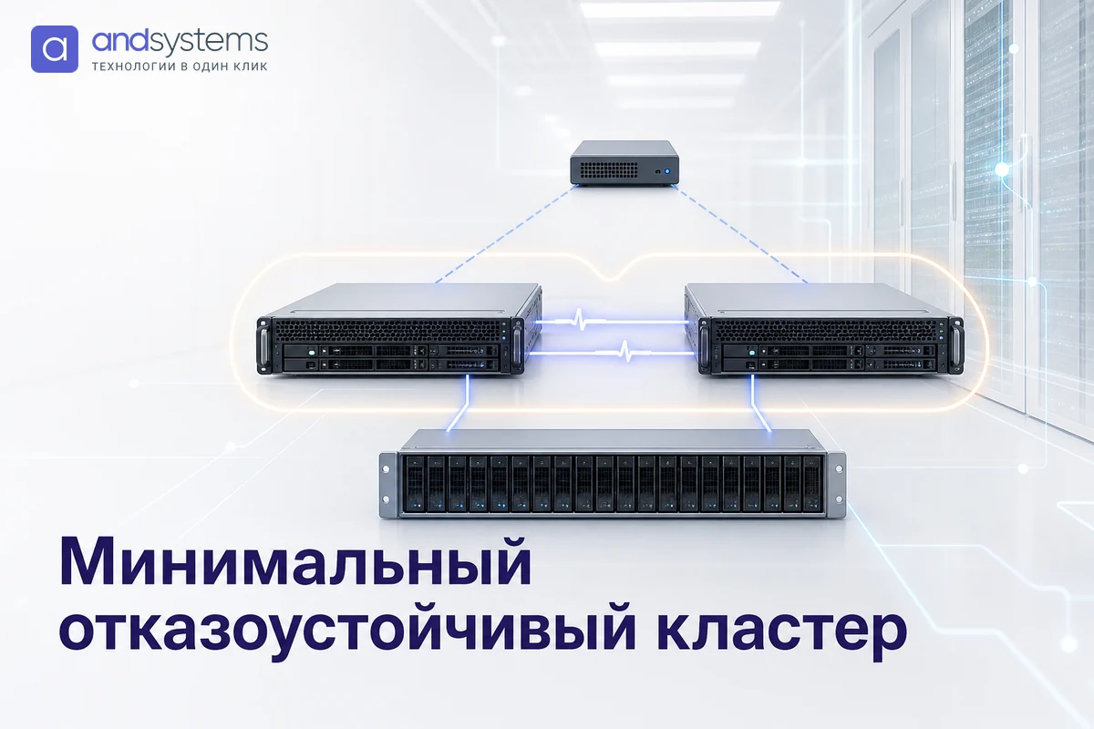 Минимальный отказоустойчивый кластер: что реально нужно