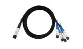 Разветвляющий кабель LR-LINK DAC QSFP28 -> 4 x SFP28 5 м, LRDAC-QSFP28-4SFP28-5M