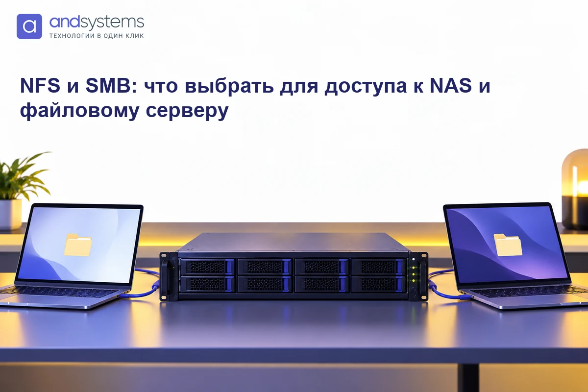NFS и SMB: что выбрать для доступа к NAS и файловому серверу