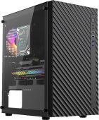 Корпус accord ACC-508 Mini Tower Без БП чёрный, ACC-508