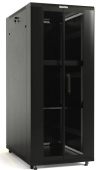 Вид Напольный шкаф Hyperline TTBR 42U чёрный, TTBR-4262-DD-RAL9004