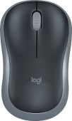 Мышь Logitech M185 Беспроводная чёрный, 910-006540