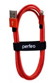 USB кабель Perfeo USB Type A (M) -&gt; Lightning 1 м, I4309