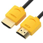 Видео кабель с Ethernet Greenconnect SLIM HM502 HDMI (M) -&gt; HDMI (M) 0.5 м, GCR-51584