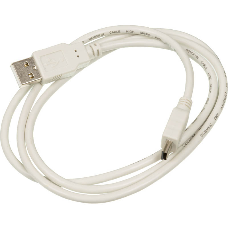 USB кабель BURO miniUSB (M) -> USB Type A (M) 1 м, USB2.0-M5P-1