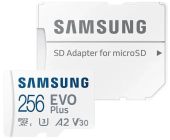 Фото Карта памяти Samsung EVO Plus microSDXC UHS-I Class 3 C10 256GB, MB-MC256SA